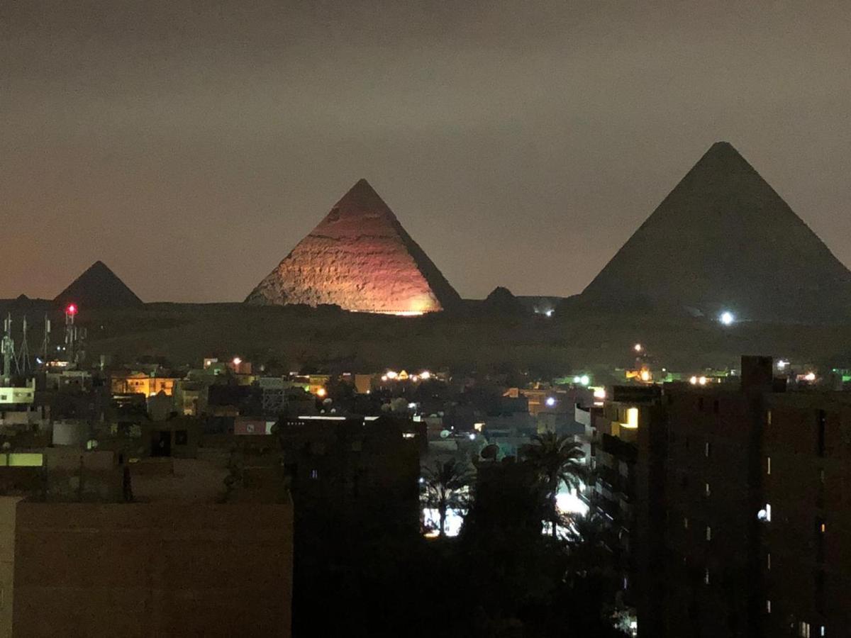 Full Pyramids View Apartment With Balcony For 8 P Kafrat al Jabal Экстерьер фото