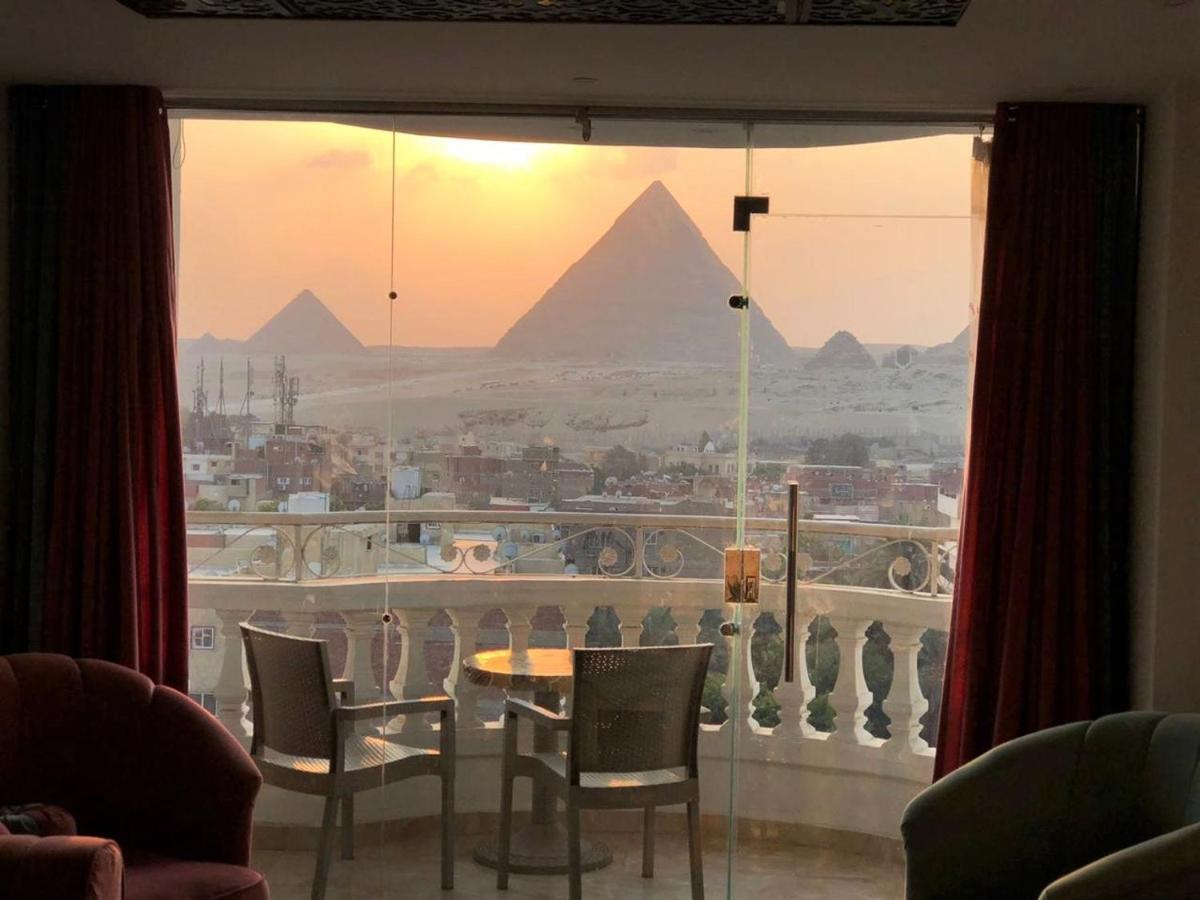 Full Pyramids View Apartment With Balcony For 8 P Kafrat al Jabal Экстерьер фото