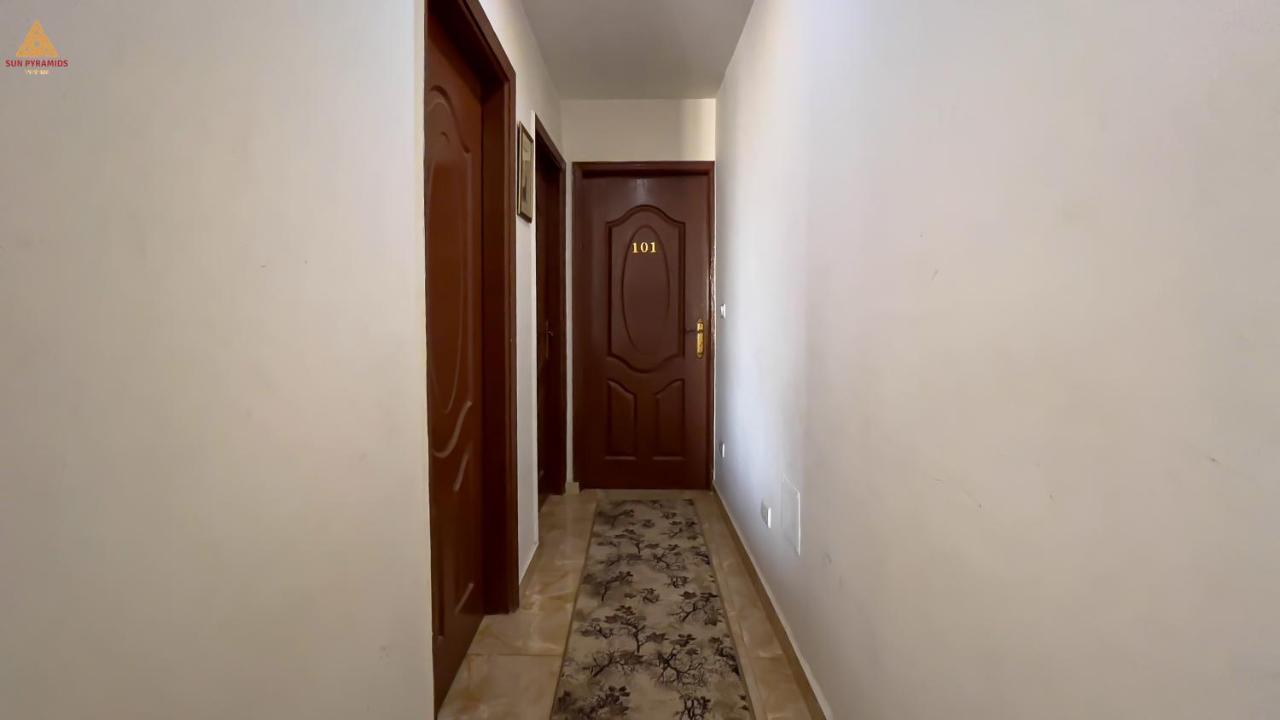 Full Pyramids View Apartment With Balcony For 8 P Kafrat al Jabal Экстерьер фото