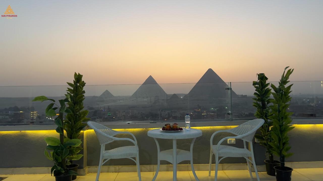 Full Pyramids View Apartment With Balcony For 8 P Kafrat al Jabal Экстерьер фото