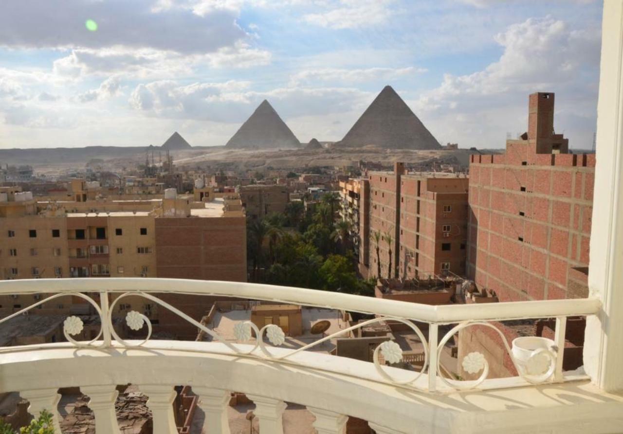 Full Pyramids View Apartment With Balcony For 8 P Kafrat al Jabal Экстерьер фото